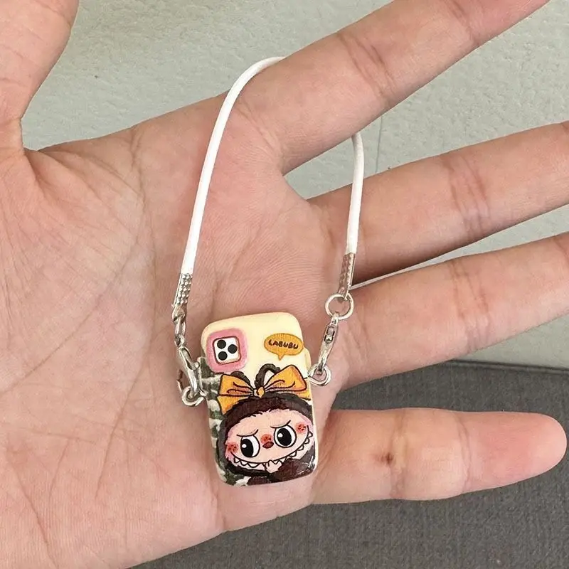 Dollhouse Mini Pendant Model Cartoon Cute Little Mini Mobile Phone Ornament for 15-17cm labubu Cartoon Pendant Sweet Gift
Dollhouse Mini Pendant Model Cartoon Cute Little Mini Mobile Phone Ornament for 15-17cm labubu Cartoon Pendant Sweet Gift