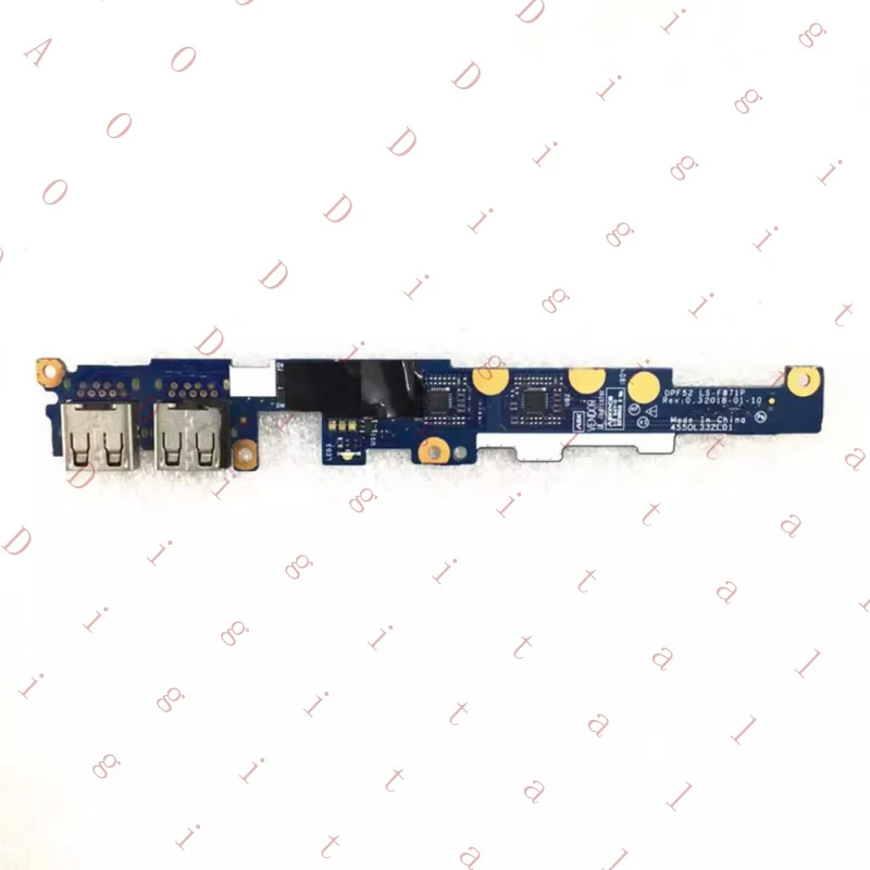 Плата USB/LED для HP PAVILION 15-CX, LS-F871P, 455OL332L01
Плата USB/LED для HP PAVILION 15-CX, LS-F871P, 455OL332L01