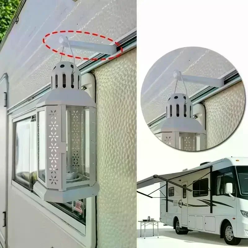 RV Awning Rail Hooks 2/4pcs No Drill Heavy Duty RV Awning Track Hangers for Camper Outdoor Travel Hanging Small Gadgets Supplies
RV Awning Rail Hooks 2/4pcs No Drill Heavy Duty RV Awning Track Hangers for Camper Outdoor Travel Hanging Small Gadgets Supplies