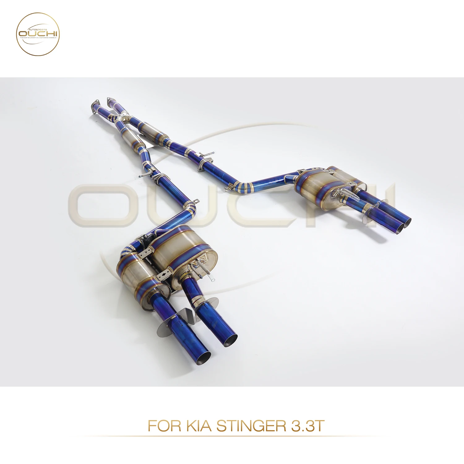 High Flow Performance Catback For KIA Stinger 3.3T Titanium Alloy Exhaust System With Electronic Valve Car Accessories
High Flow Performance Catback For KIA Stinger 3.3T Titanium Alloy Exhaust System With Electronic Valve Car Accessories