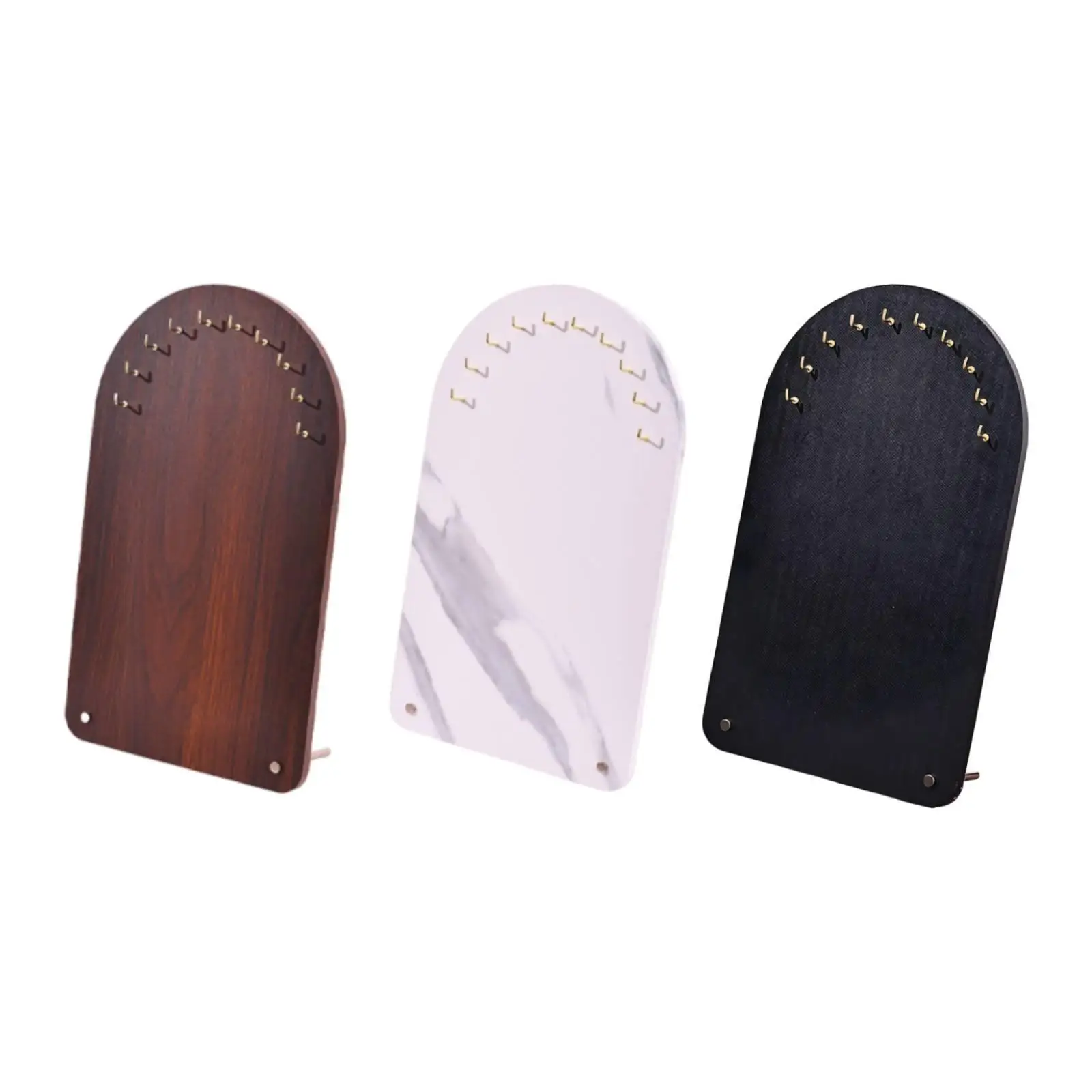 Wood Necklace Display Stand with Hooks Jewelry Organizer Holder Case for Counter Selling and Home Decoration
Wood Necklace Display Stand with Hooks Jewelry Organizer Holder Case for Counter Selling and Home Decoration
