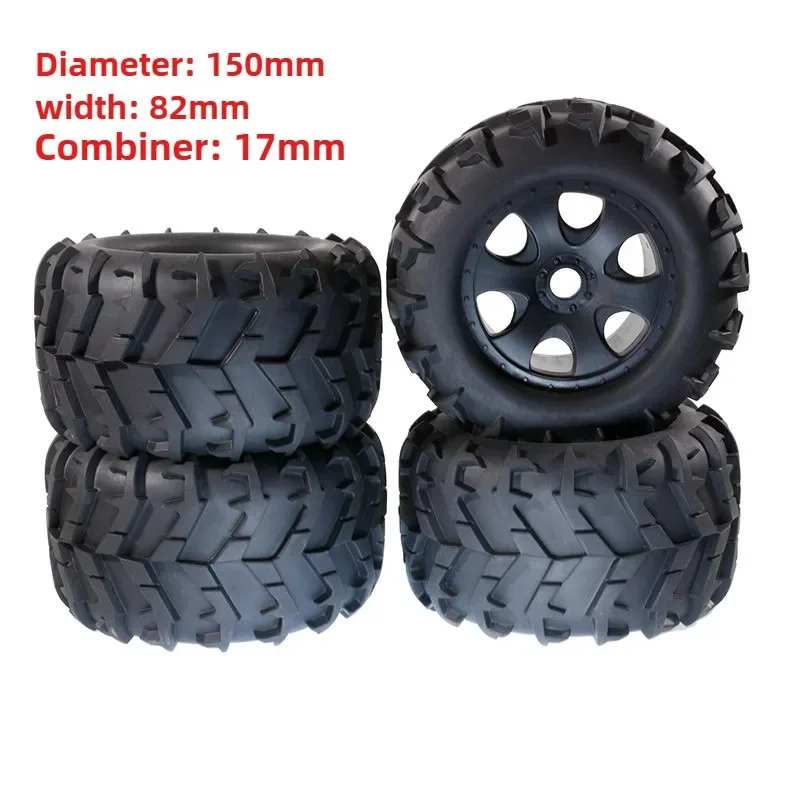 Remote control car tires 1:8 General climbing vehicle off-road vehicle wheel modified long accessories 150MM
Remote control car tires 1:8 General climbing vehicle off-road vehicle wheel modified long accessories 150MM