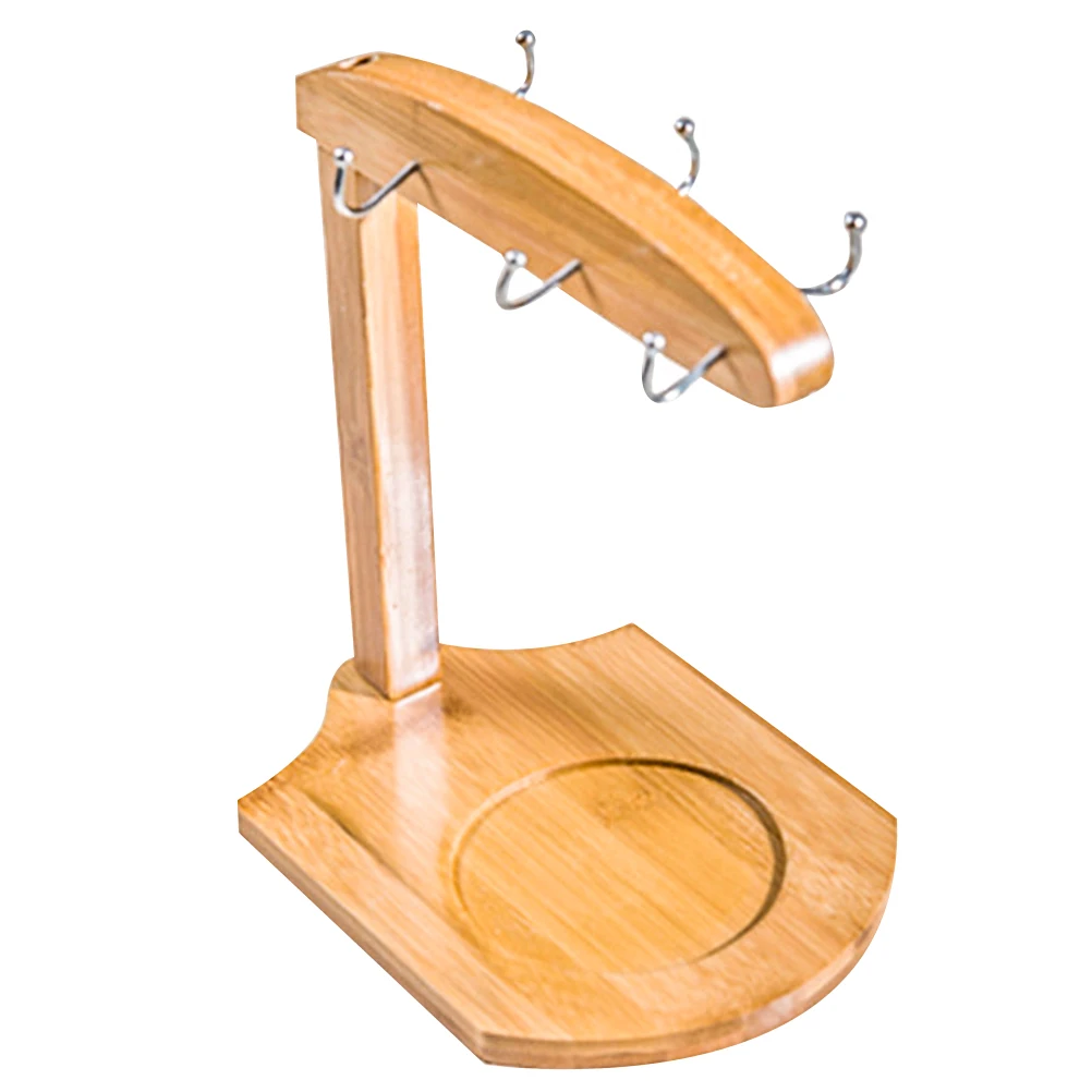 Bamboo Cup Holder Mug Storage Rack 6 Mugs Capacity Drinkware Drying Stand Coffee ganizer Household Shelf Tabletop Display
Bamboo Cup Holder Mug Storage Rack 6 Mugs Capacity Drinkware Drying Stand Coffee ganizer Household Shelf Tabletop Display