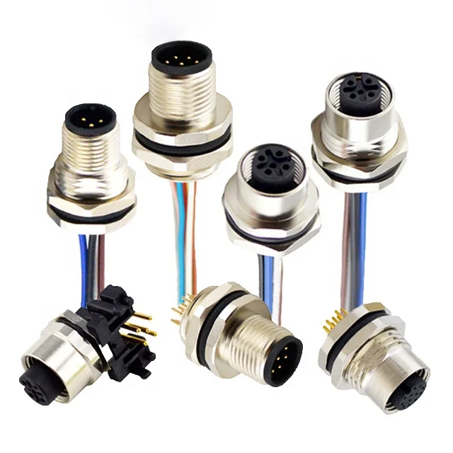 M12 Micro Usb Водонепроницаемый разъем электрического провода для монтажа на печатной плате
M12 Micro Usb Водонепроницаемый разъем электрического провода для монтажа на печатной плате