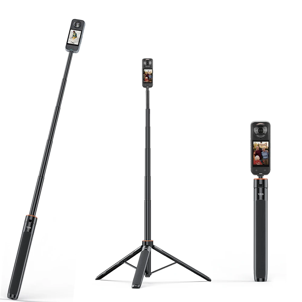 1.38M Selfie Stick Tripod for Insta360 X5/Pocket 3/Action 5 Pro Camera Accessorise Adjustable Extension Rod Live Video Bracket
1.38M Selfie Stick Tripod for Insta360 X5/Pocket 3/Action 5 Pro Camera Accessorise Adjustable Extension Rod Live Video Bracket