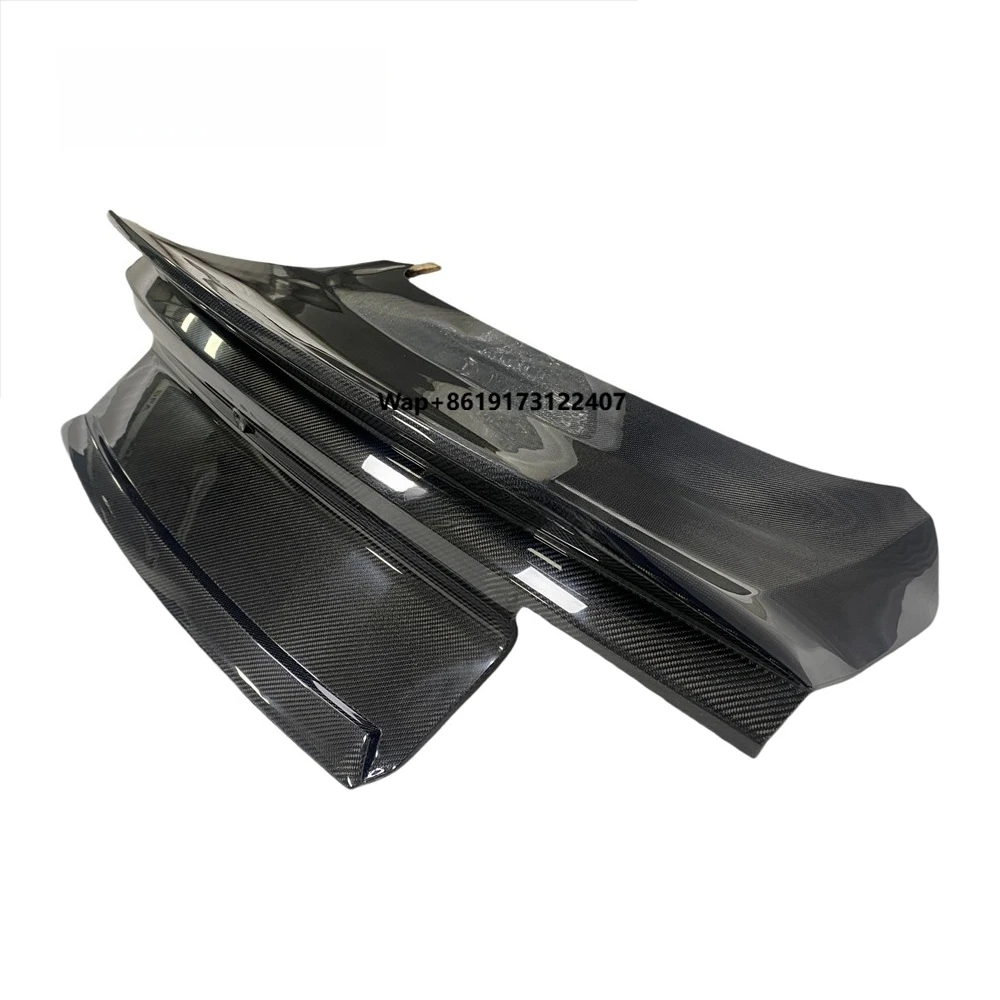 CSL Style Carbon Fiber Trunk Lid with Spoiler New Condition for 2014-2023 for Mustang Car Bumpers
CSL Style Carbon Fiber Trunk Lid with Spoiler New Condition for 2014-2023 for Mustang Car Bumpers
