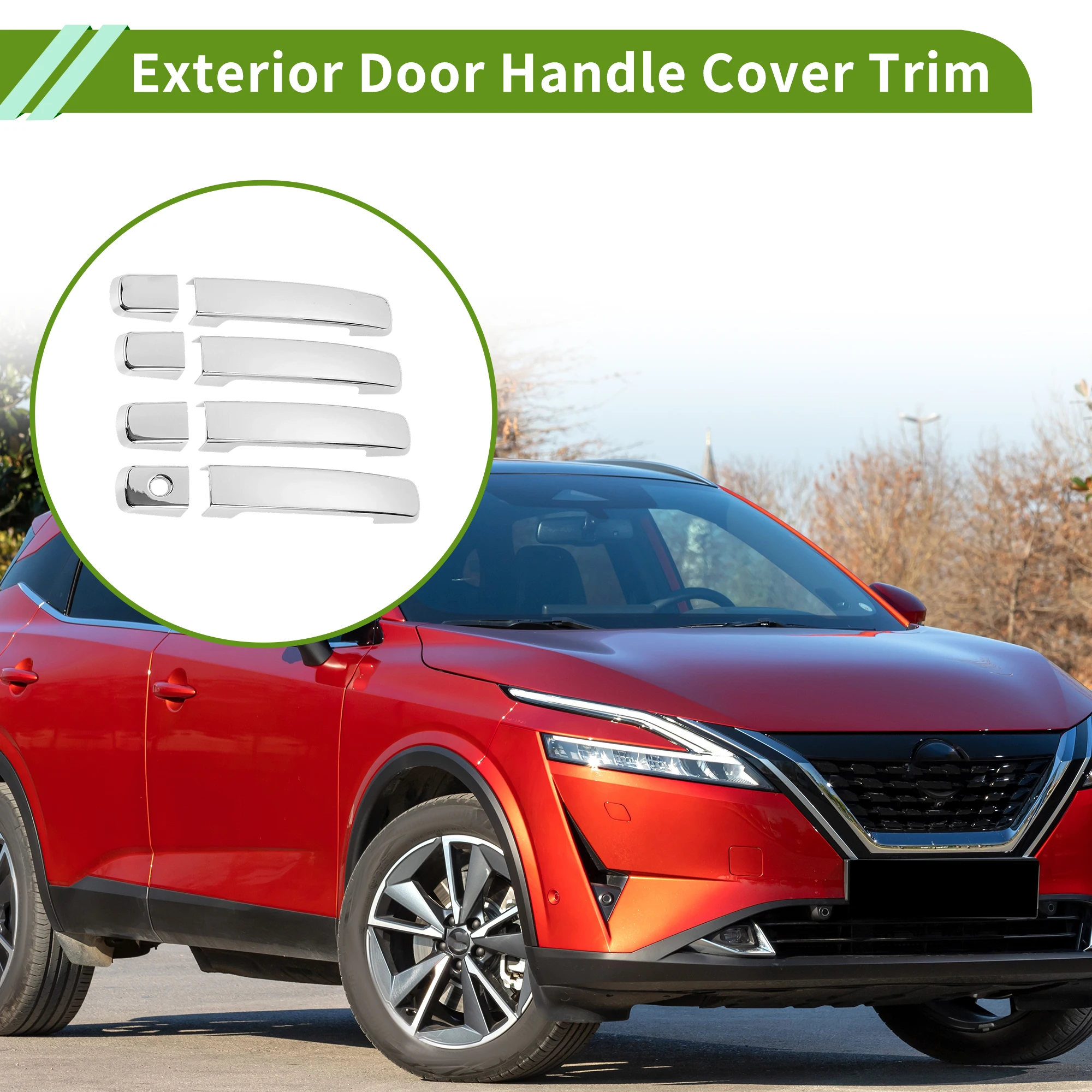 UXCELL Exterior Door Handle Cover Trim Door Handle Cover for Nissan Qashqai 2008-2015 Normal Silver Tone 1 Set
UXCELL Exterior Door Handle Cover Trim Door Handle Cover for Nissan Qashqai 2008-2015 Normal Silver Tone 1 Set