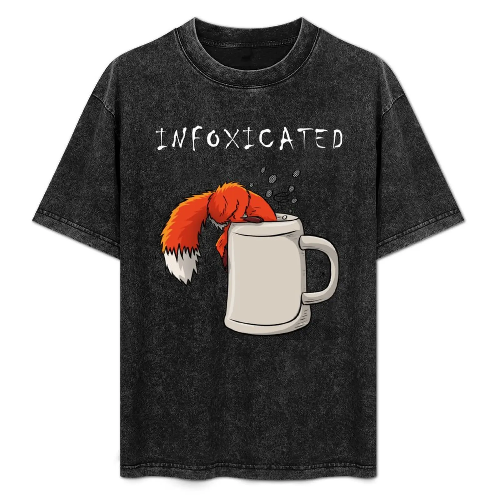 INFOXICATED T-Shirt Large Size Basic Casual T-Shirt
INFOXICATED T-Shirt Large Size Basic Casual T-Shirt