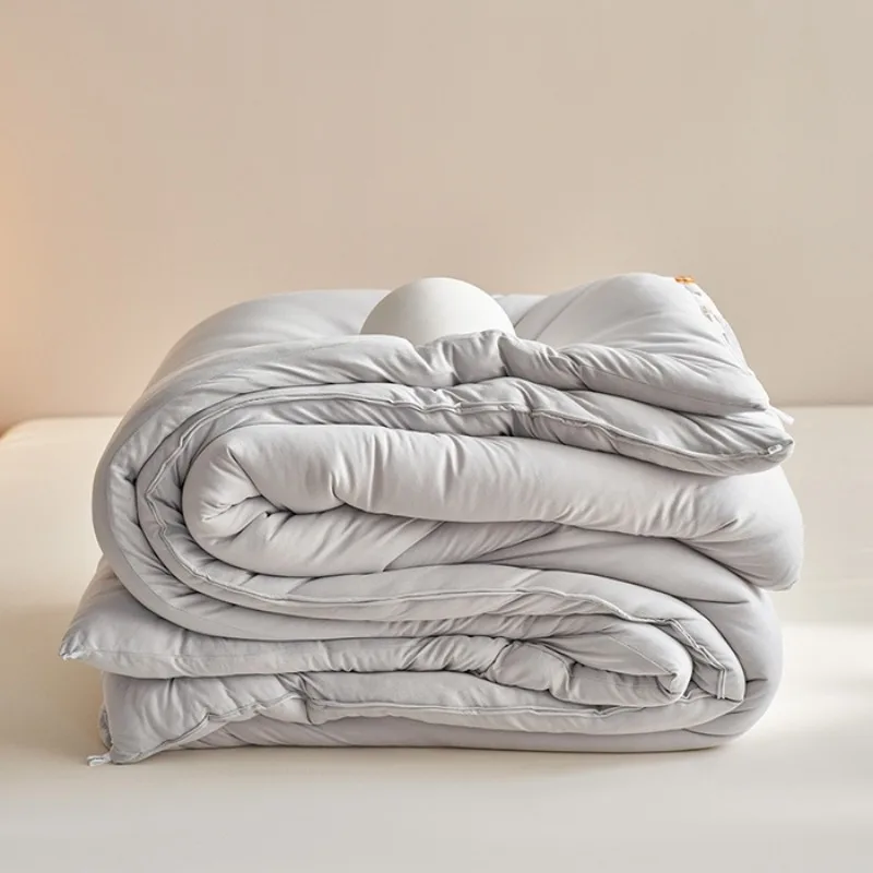 2025 new solid color soybean fiber winter quilt thickened spring and autumn quilt core universal in all seasons thick quilt warm
2025 new solid color soybean fiber winter quilt thickened spring and autumn quilt core universal in all seasons thick quilt warm