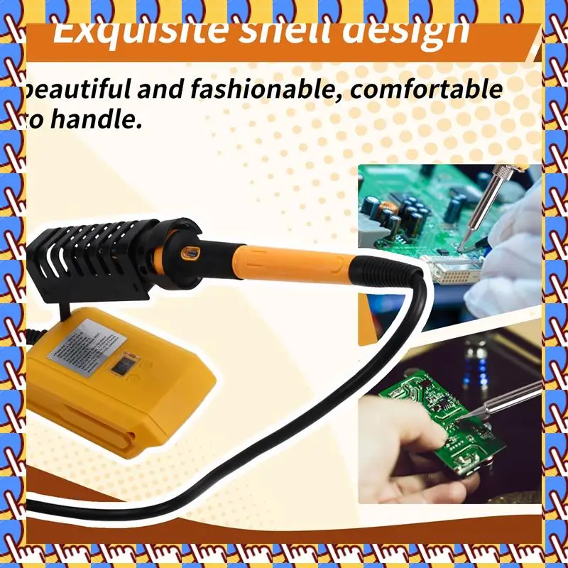 A79I 60W Wireless Electric Soldering Iron 936 Ironhead For 18/20V Battery Welding Tool 300-510℃ Temperature Adjustable
A79I 60W Wireless Electric Soldering Iron 936 Ironhead For 18/20V Battery Welding Tool 300-510℃ Temperature Adjustable