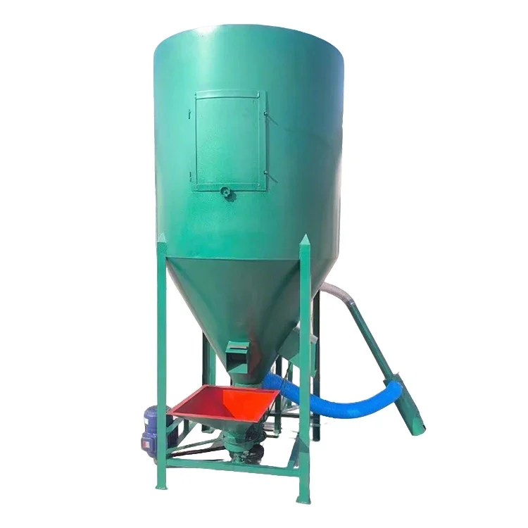 【Hot】Fully Automatic 500kg/H Electric Vertical Animal Feed Grinder and Mixer Farm Use Chicken Animal Feed Machine
【Hot】Fully Automatic 500kg/H Electric Vertical Animal Feed Grinder and Mixer Farm Use Chicken Animal Feed Machine