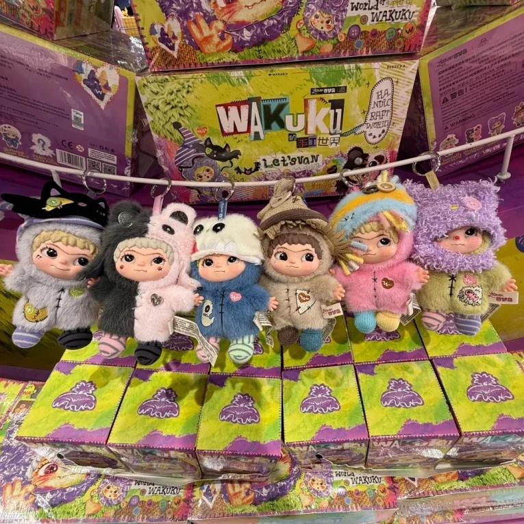 Genuine Wakuku The Handicraft World Of Wakuku Series Blind Box Wakuku Mystery Box Vinyl Plush Pendant Collect Toy Birthday Gift
Genuine Wakuku The Handicraft World Of Wakuku Series Blind Box Wakuku Mystery Box Vinyl Plush Pendant Collect Toy Birthday Gift