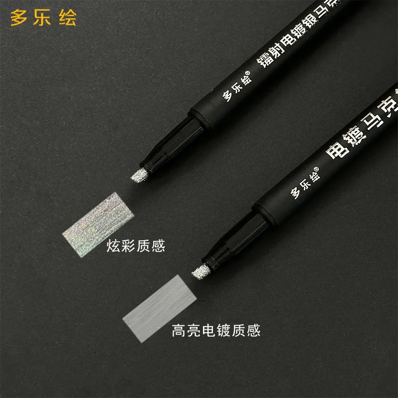 DOLOHA Doloha Electroplated Marker Pen Mirror Surface Chrome Plating Silver Laser Metallic Color Model Coloring Colors 3D print
DOLOHA Doloha Electroplated Marker Pen Mirror Surface Chrome Plating Silver Laser Metallic Color Model Coloring Colors 3D print