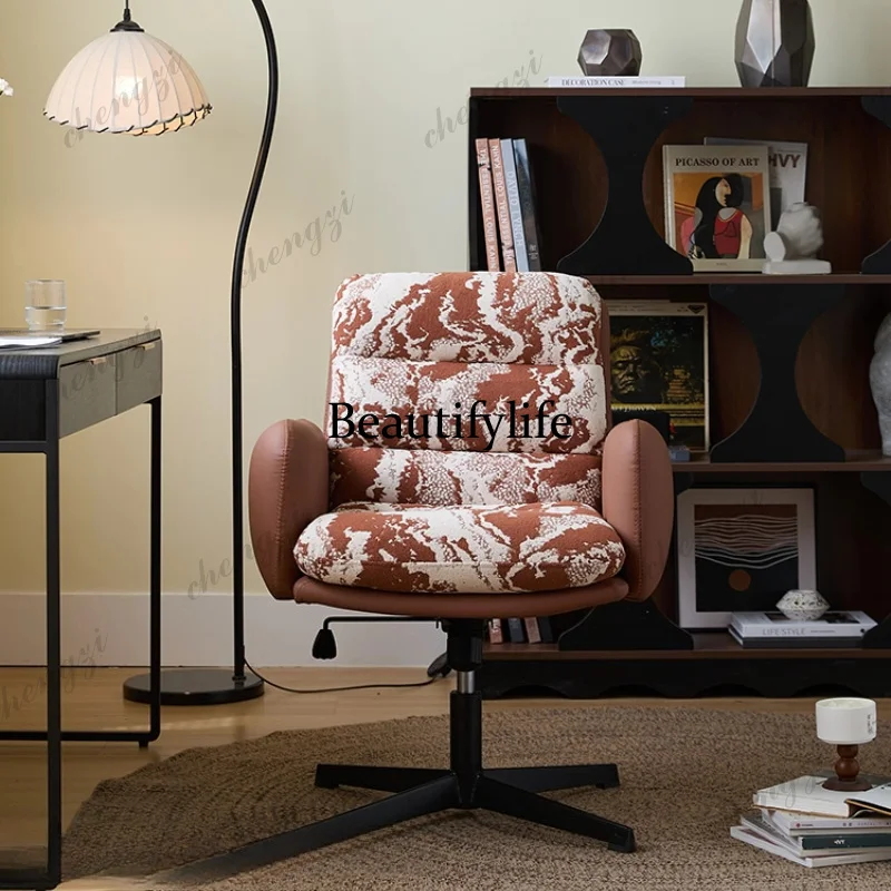 Lazy Luxury Office Chair Designer Computer Comfortable Backrest Office Chair Wheels Relaxing Sillas De Oficina Home Furniture
Lazy Luxury Office Chair Designer Computer Comfortable Backrest Office Chair Wheels Relaxing Sillas De Oficina Home Furniture