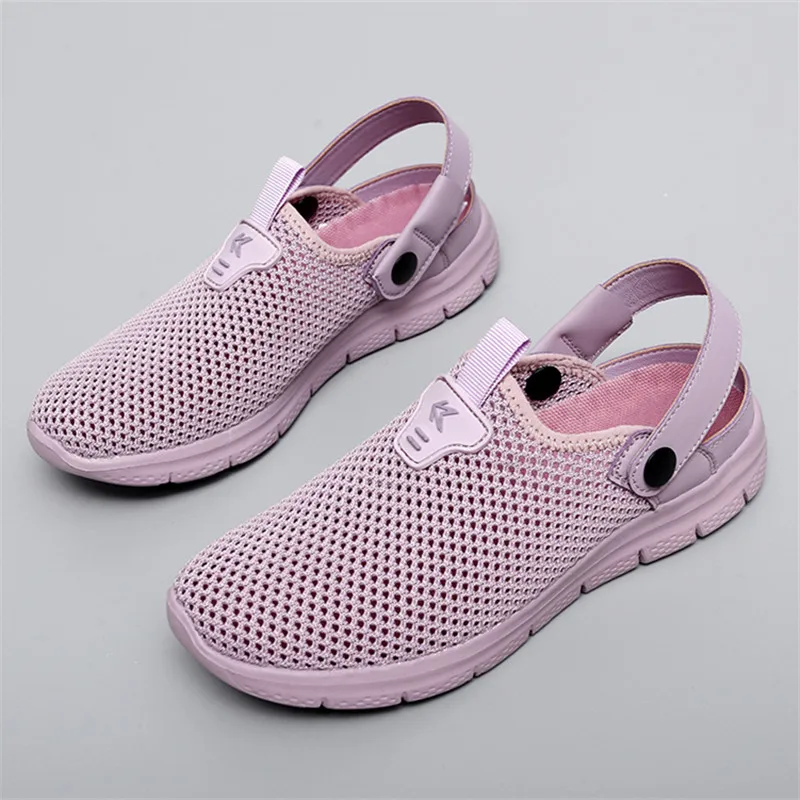 Women's Sandals Summer 2025 Lightweight Comfortable Garden Shoes Women Clogs Pink Mesh Unisex Beach Sandals sandalias de mujer
Women's Sandals Summer 2025 Lightweight Comfortable Garden Shoes Women Clogs Pink Mesh Unisex Beach Sandals sandalias de mujer