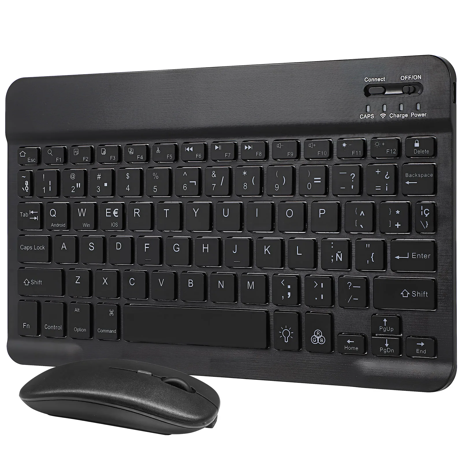 Wireless Keyboard Mouse Set Black 10 Inch Tricolor Backlit Rechargeable Portable Layout Keyboards Mice Tablet Keyboard
Wireless Keyboard Mouse Set Black 10 Inch Tricolor Backlit Rechargeable Portable Layout Keyboards Mice Tablet Keyboard