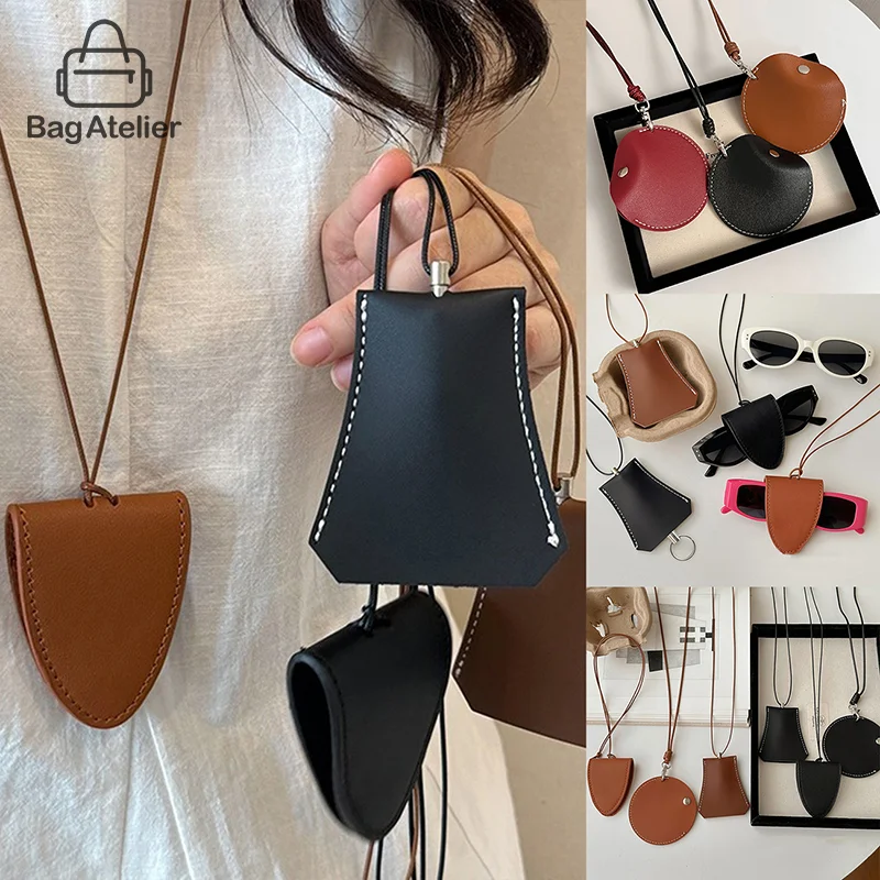 Simple Personalized Multifunctional Leather Sunglasses Clip Organizer Necklace Creative Cute Pouch Pendant Sweater Chain Jewelry
Simple Personalized Multifunctional Leather Sunglasses Clip Organizer Necklace Creative Cute Pouch Pendant Sweater Chain Jewelry