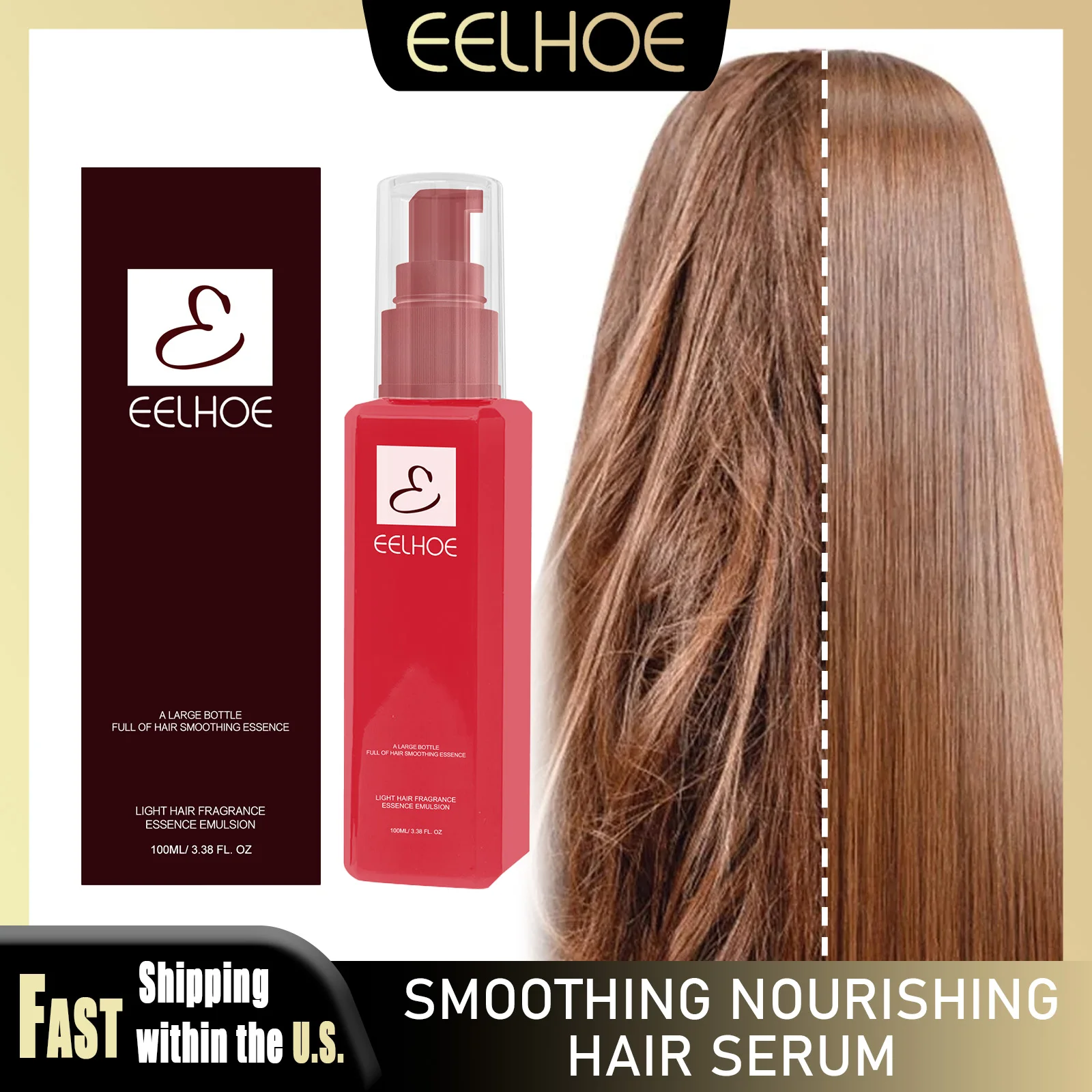EELHOE 100 мл кератиновая эссенция для ухода за волосами против выпадения волос, глубокое восстановление, укрепление корней волос, здоровая маска для волос для сухих поврежденных волос
EELHOE 100 мл кератиновая эссенция для ухода за волосами против выпадения волос, глубокое восстановление, укрепление корней волос, здоровая маска для волос для сухих поврежденных волос