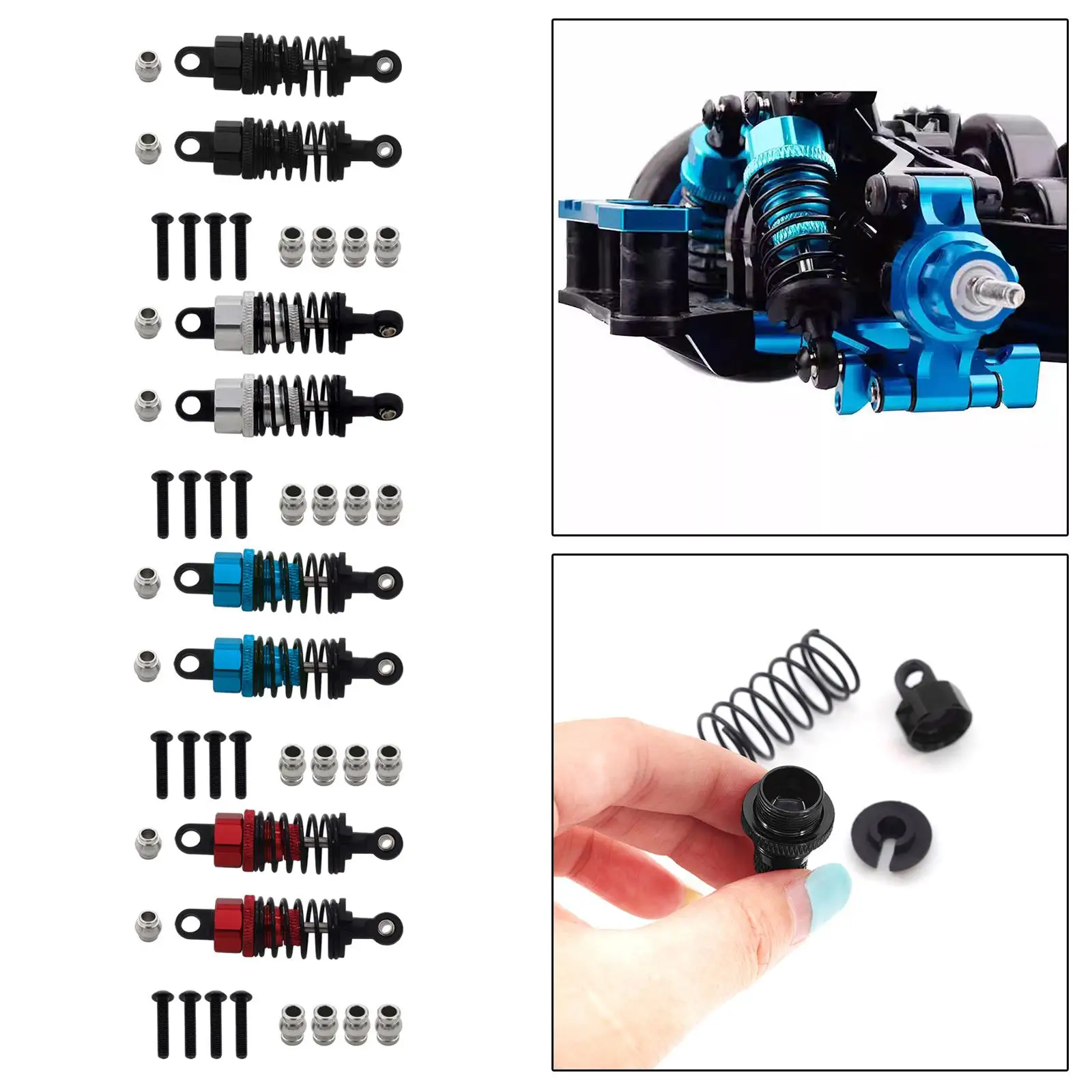 2Pcs 1:10 Scale RC Shock Absorber Damper RC Car Upgrade Parts Remote Control Car Shock Absorber for M05 M06 RC Crawler
2Pcs 1:10 Scale RC Shock Absorber Damper RC Car Upgrade Parts Remote Control Car Shock Absorber for M05 M06 RC Crawler