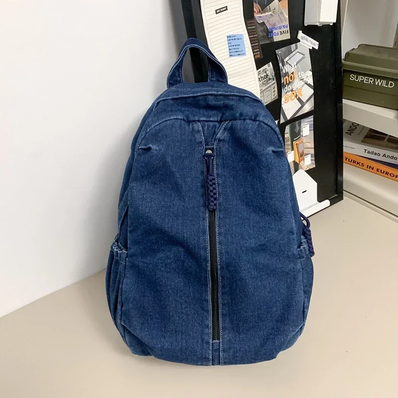 New Style Simple Backpacks Casual Denim Fresh Youth 2024 Hot Sale Bags for Women Solid Large Capacity Portable Backpacks
New Style Simple Backpacks Casual Denim Fresh Youth 2024 Hot Sale Bags for Women Solid Large Capacity Portable Backpacks