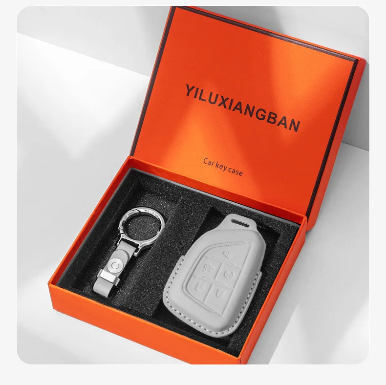 For Cadillac XT5 Car Key Cover First-layer Cowhide High-end Key Case Buckle for Men and Women Interior Modification
For Cadillac XT5 Car Key Cover First-layer Cowhide High-end Key Case Buckle for Men and Women Interior Modification