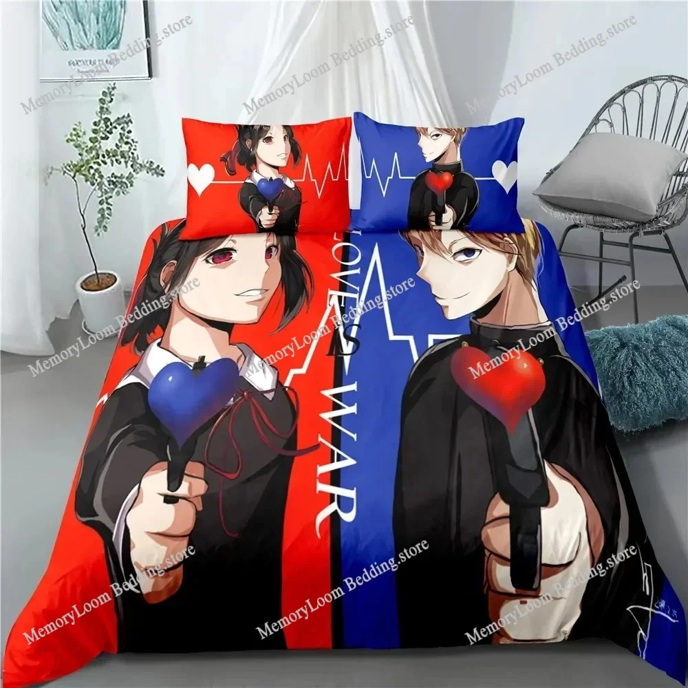 Anime Kaguya-sama Love is War Miyuki Shirogane Bedding Set Boys Girls Twin Queen Size Duvet Cover Pillowcase Bed Kids Adult
Anime Kaguya-sama Love is War Miyuki Shirogane Bedding Set Boys Girls Twin Queen Size Duvet Cover Pillowcase Bed Kids Adult