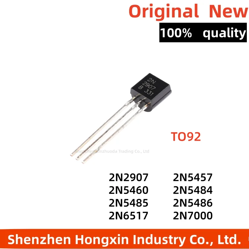 10 pieces of 2N2907 5457 5460 5484 5485 5486 6517 2N7000 direct insertion TO92 crystal power transistor PNP NPN transistor
10 pieces of 2N2907 5457 5460 5484 5485 5486 6517 2N7000 direct insertion TO92 crystal power transistor PNP NPN transistor