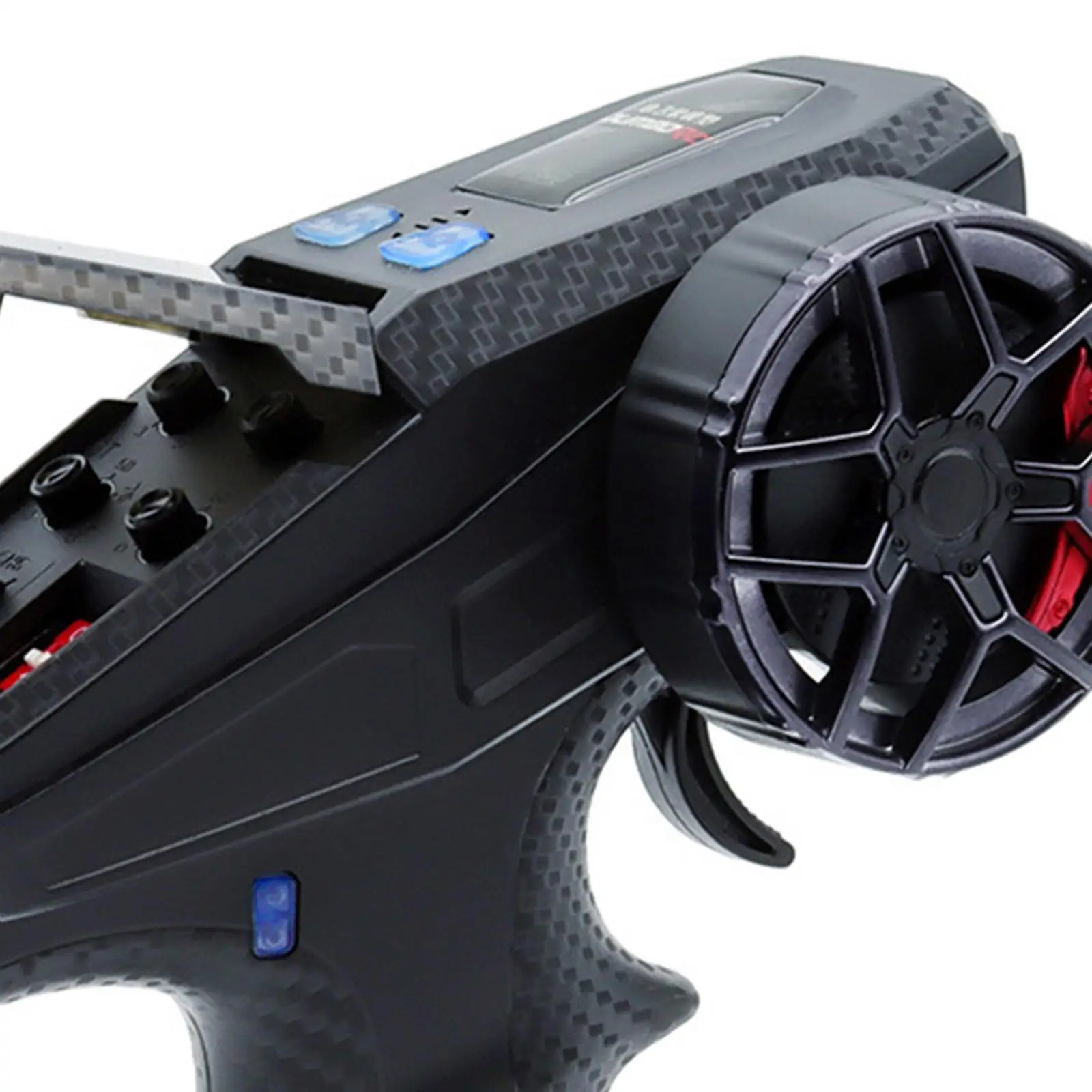 RC transmitter with compact receiver, remote control for vehicles on scale
RC transmitter with compact receiver, remote control for vehicles on scale