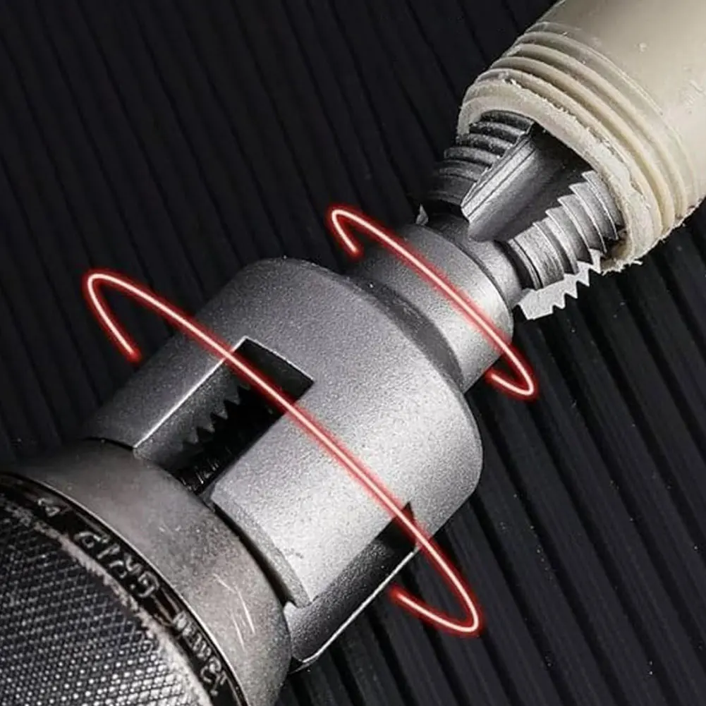 Integrated Internal & External Pipe Threading Tool Plastic Pipe Tap Die Set Pipe Thread Maker Tool for Electric Drill
Integrated Internal & External Pipe Threading Tool Plastic Pipe Tap Die Set Pipe Thread Maker Tool for Electric Drill