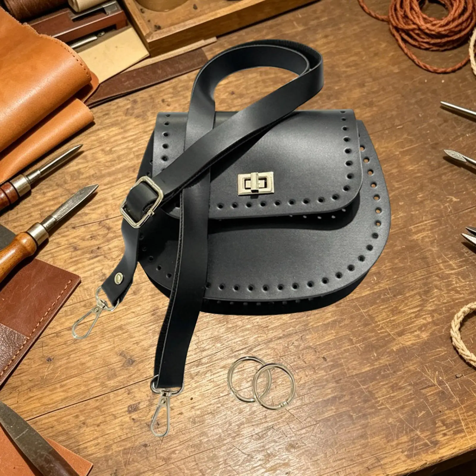 DIY Bag Accessories Versatile with Round Buckles Supplies Gifts Parts Sturdy
DIY Bag Accessories Versatile with Round Buckles Supplies Gifts Parts Sturdy
