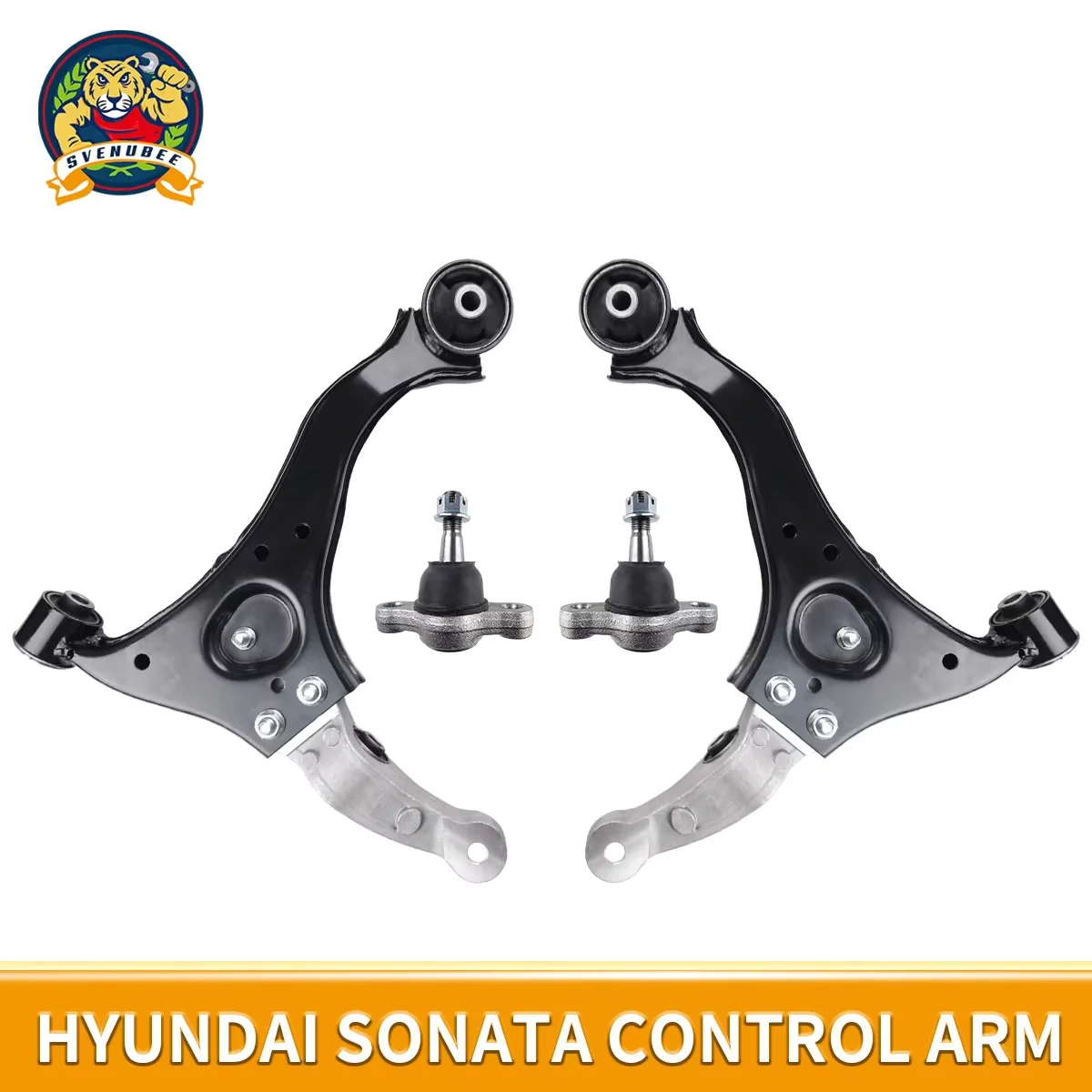 Svenubee 4Pcs Front Lower Control Arms with Ball Joints LH RH Suspension Set for Hyundai Sonata 2006 2007 2008 2009 2010 K500035
Svenubee 4Pcs Front Lower Control Arms with Ball Joints LH RH Suspension Set for Hyundai Sonata 2006 2007 2008 2009 2010 K500035