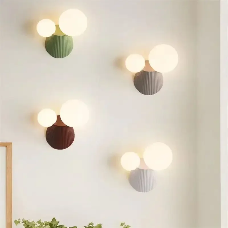 SANDYHA Modern Minimalist Wall Lamp Cream Style Bedroom Bedside Lamp Creative Room TV Wall Lighting Fixtures Home Decoration
SANDYHA Modern Minimalist Wall Lamp Cream Style Bedroom Bedside Lamp Creative Room TV Wall Lighting Fixtures Home Decoration