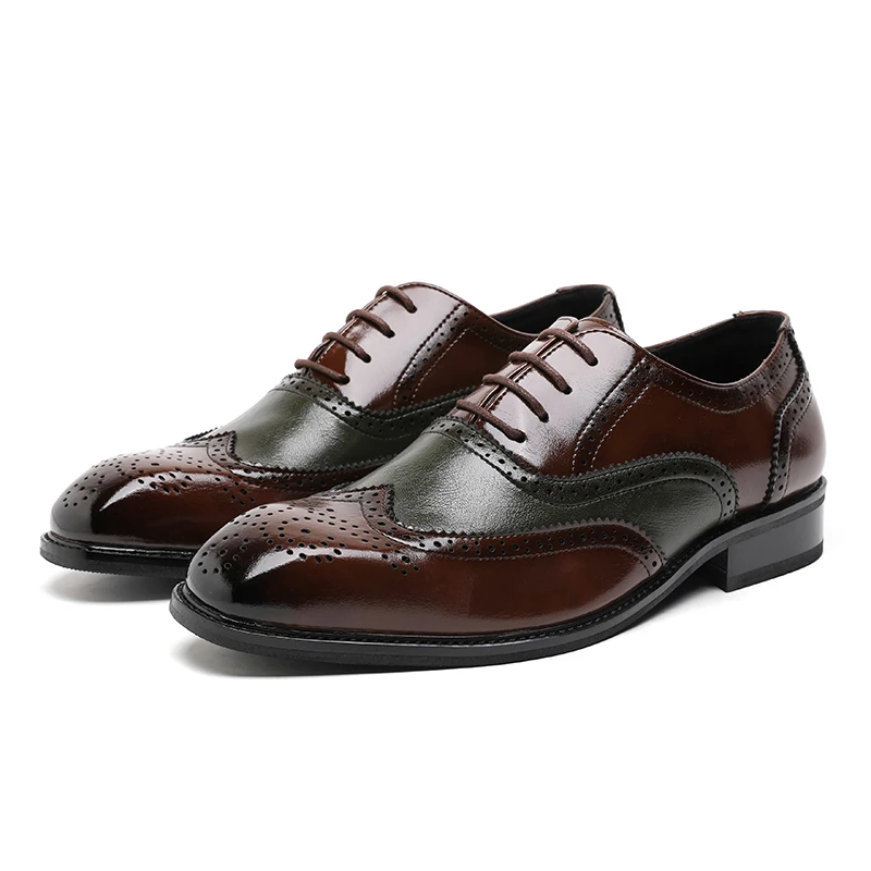 Large Size 38-48 New Style Brogue Low Top Leather Shoes Men Casual Lace Business Office Leather Shoes Wedding Banquet Shoes
Large Size 38-48 New Style Brogue Low Top Leather Shoes Men Casual Lace Business Office Leather Shoes Wedding Banquet Shoes