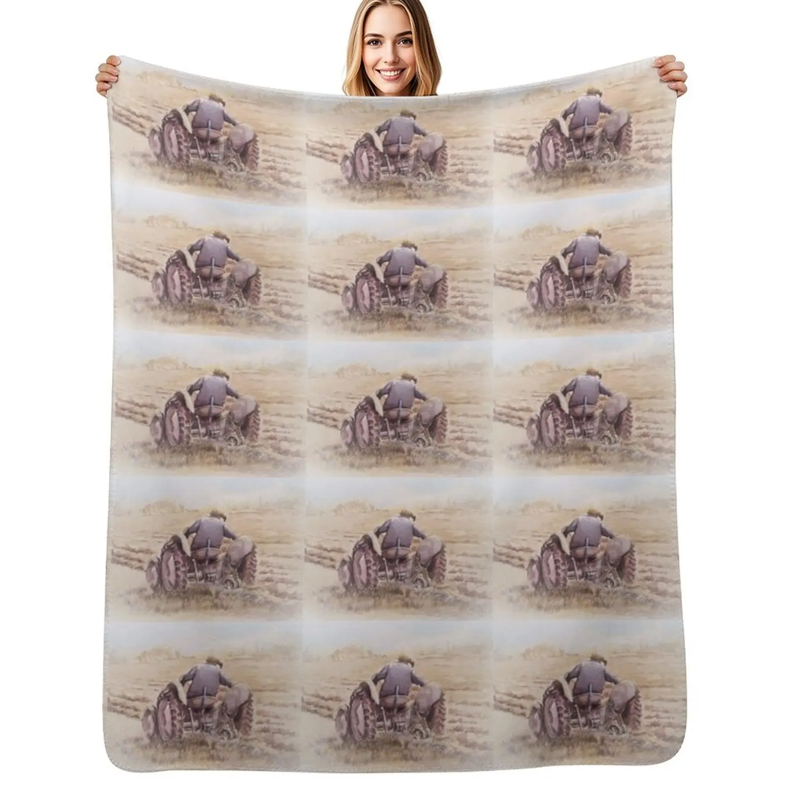 Fergie the little grey tractor Throw Blanket Compact Warm Blanket for Car Road Trip
Fergie the little grey tractor Throw Blanket Compact Warm Blanket for Car Road Trip