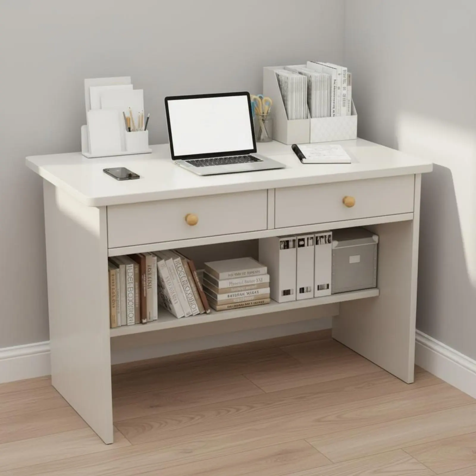 Small Study Desk Sturdy Construction Modern Student Desk Workstation Rounded Corners Easy to Clean for Bedroom
Small Study Desk Sturdy Construction Modern Student Desk Workstation Rounded Corners Easy to Clean for Bedroom