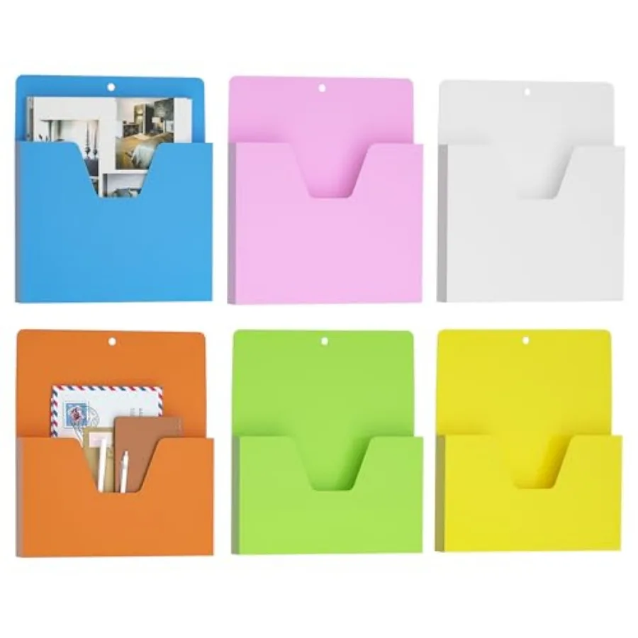 Magnetic File Holder 6 Pockets Paper Holder, Hanging File Organizer Office Supplies Storage for Cabinets, Whiteboard, Magnetic
Magnetic File Holder 6 Pockets Paper Holder, Hanging File Organizer Office Supplies Storage for Cabinets, Whiteboard, Magnetic