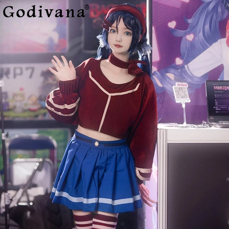 Women Anime Horror Game Cosplay Skirt Set JK School Uniform Cute Skirt Suits Girls Uniform Lolita Wigs for Halloween 
Women Anime Horror Game Cosplay Skirt Set JK School Uniform Cute Skirt Suits Girls Uniform Lolita Wigs for Halloween