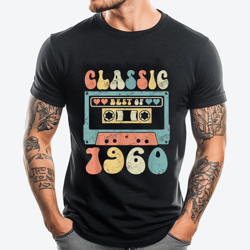 Born In 1960 Classic Best Of 1960 Cassette Birthday Blue And White Graphic T Shirts Mans Cotton Comfort T-Shirts Vintage
Born In 1960 Classic Best Of 1960 Cassette Birthday Blue And White Graphic T Shirts Mans Cotton Comfort T-Shirts Vintage