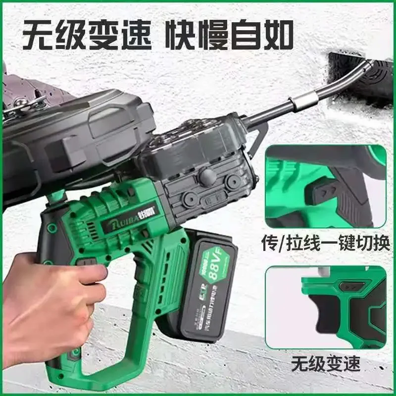 2025 Threading Machine Lithium Battery Threading Device Automatic Electrician Universal Steel Wire Piercer Electric Wire Drawing
2025 Threading Machine Lithium Battery Threading Device Automatic Electrician Universal Steel Wire Piercer Electric Wire Drawing