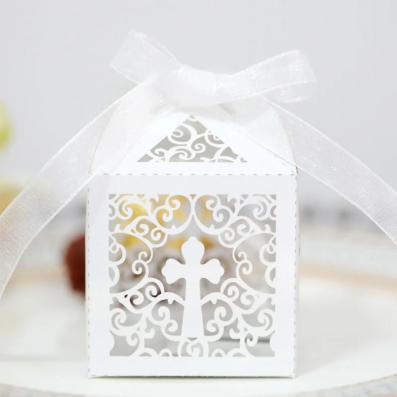 10pcs Candy Box Laser Cut Christianity Cross Candy Packing Boxes Baby Shower Birthday Wedding Party Favors Chocolate Package Box
10pcs Candy Box Laser Cut Christianity Cross Candy Packing Boxes Baby Shower Birthday Wedding Party Favors Chocolate Package Box