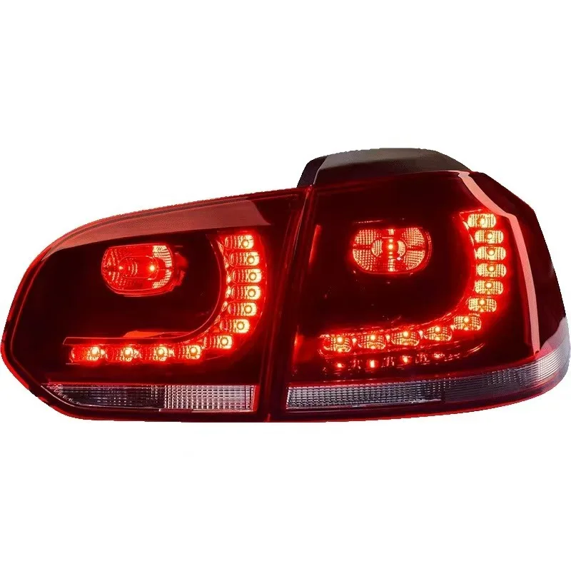 Светодиодные задние фонари STLF в сборе для VW Golf 6 MK6 2008-2013, задние фонари с прозрачными линзами, ABS, новый желтый последовательный указатель поворота 
Светодиодные задние фонари STLF в сборе для VW Golf 6 MK6 2008-2013, задние фонари с прозрачными линзами, ABS, новый желтый последовательный указатель поворота