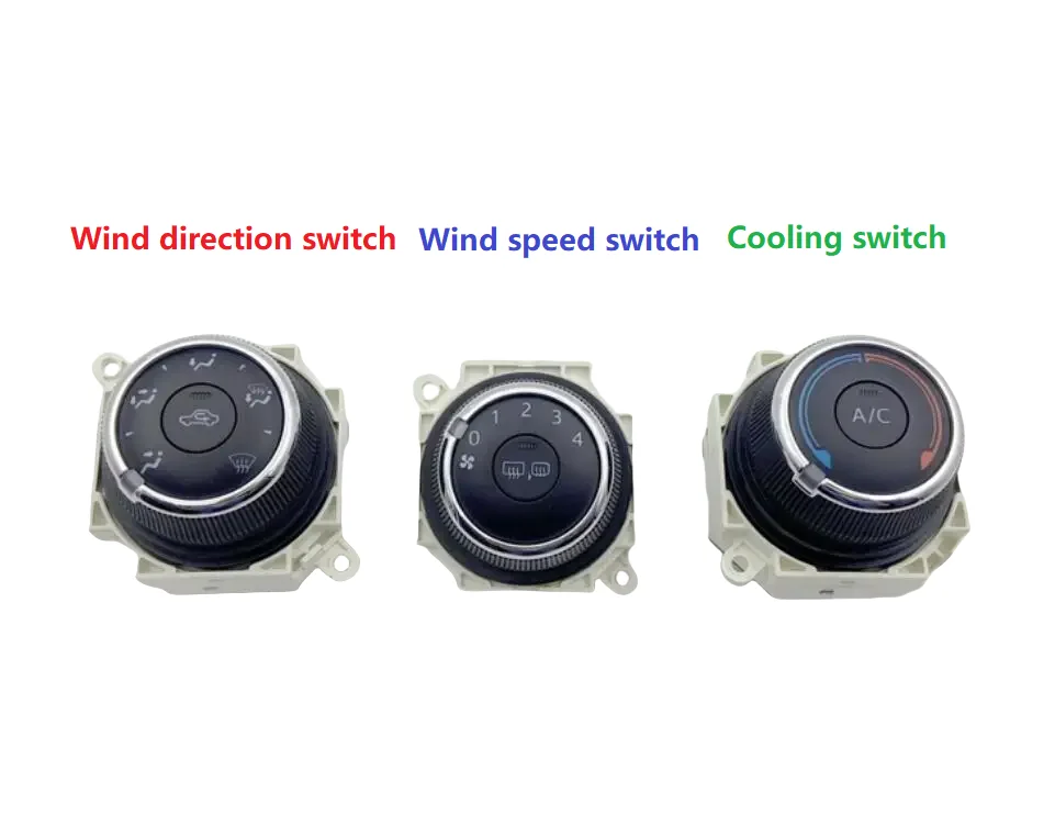 Air conditioner speed switch, heating and cooling switch wind direction switch for corolla 2014-2019
Air conditioner speed switch, heating and cooling switch wind direction switch for corolla 2014-2019