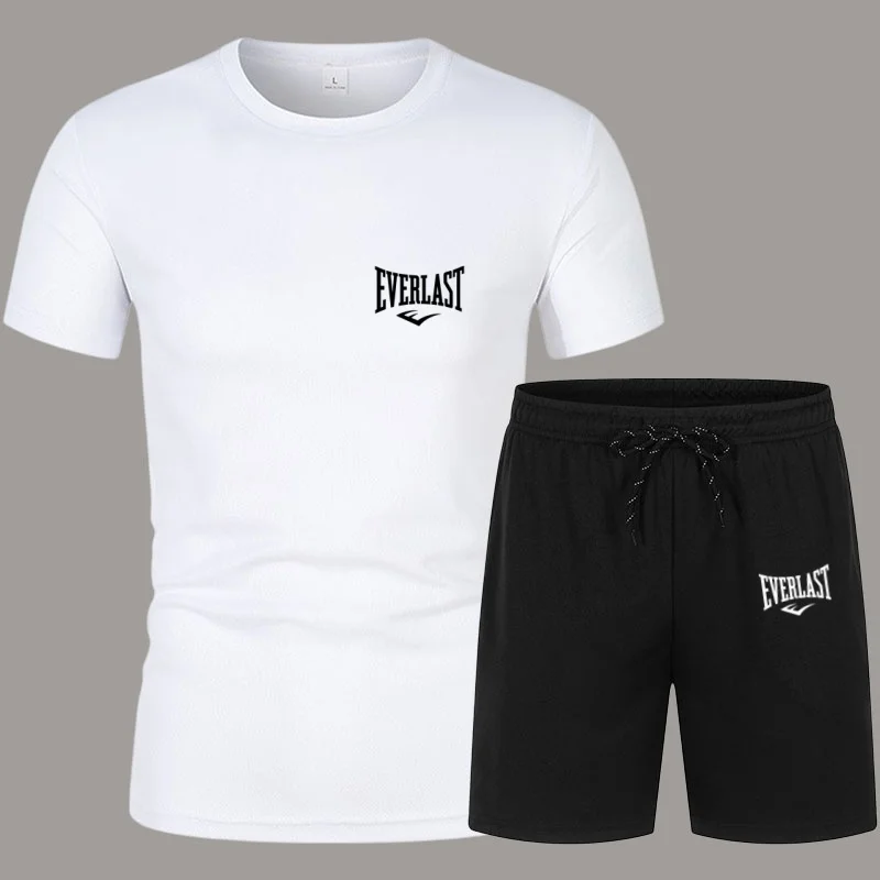 2026 New Summer Sports Set T-shirt, Fashionable Fitness Running Casual Breathable Quick-Dry Short Sleeve Two-Piece
2026 New Summer Sports Set T-shirt, Fashionable Fitness Running Casual Breathable Quick-Dry Short Sleeve Two-Piece