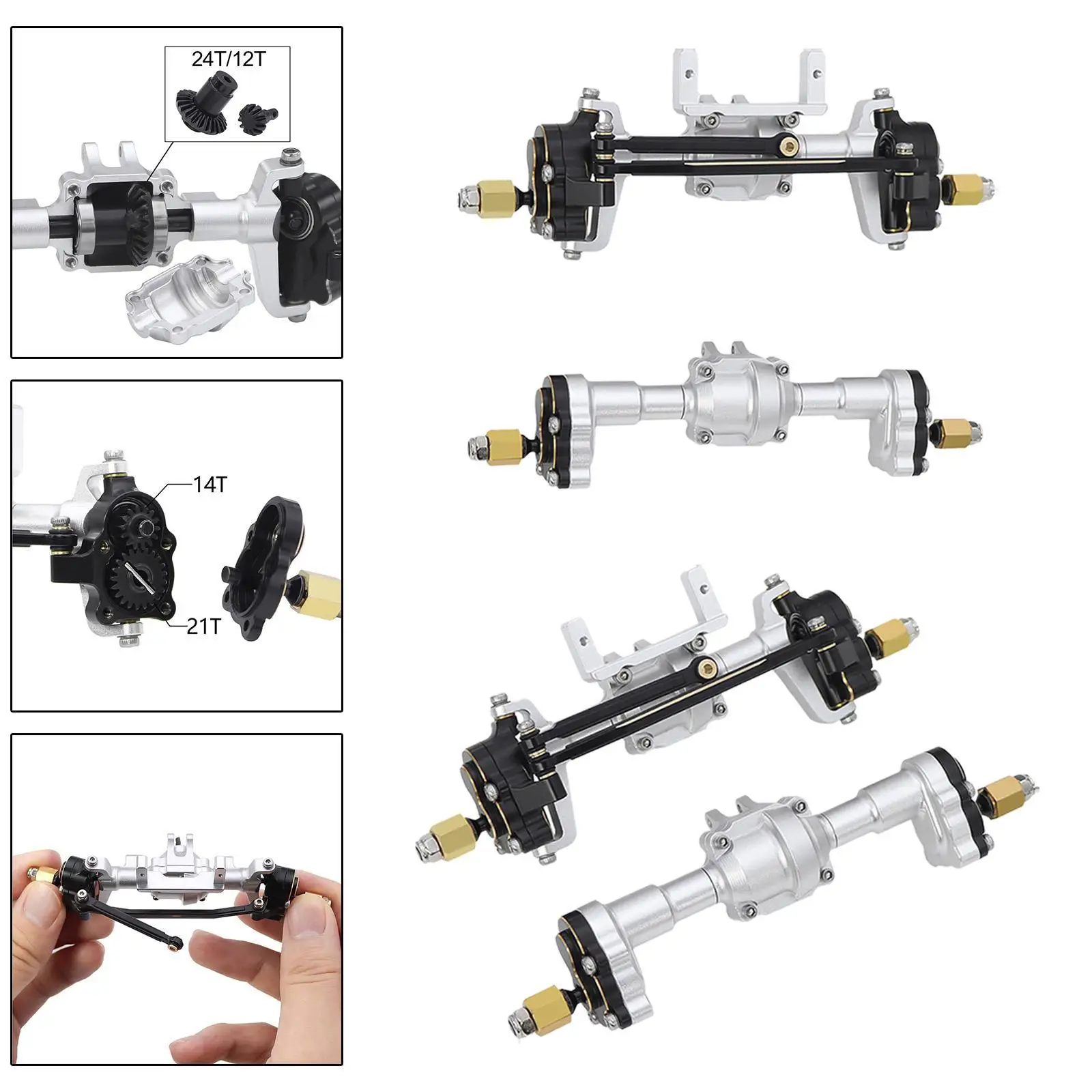 RC Car Portal Axle RC Metal Axle Remotes Control Car Part Replacement for FMS Fcx24 K5 Fcx18 1/24 1/18 Scale RC Car Accessories
RC Car Portal Axle RC Metal Axle Remotes Control Car Part Replacement for FMS Fcx24 K5 Fcx18 1/24 1/18 Scale RC Car Accessories