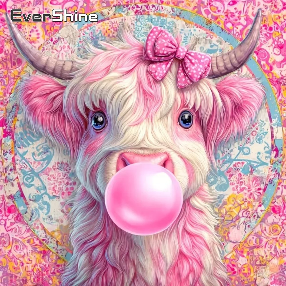 EverShine 5D Diamond Embroidery Cattle Animal Painting Cartoon DIY Picture Rhinestones Mosaic Full Square Round Drill Handicraft
EverShine 5D Diamond Embroidery Cattle Animal Painting Cartoon DIY Picture Rhinestones Mosaic Full Square Round Drill Handicraft