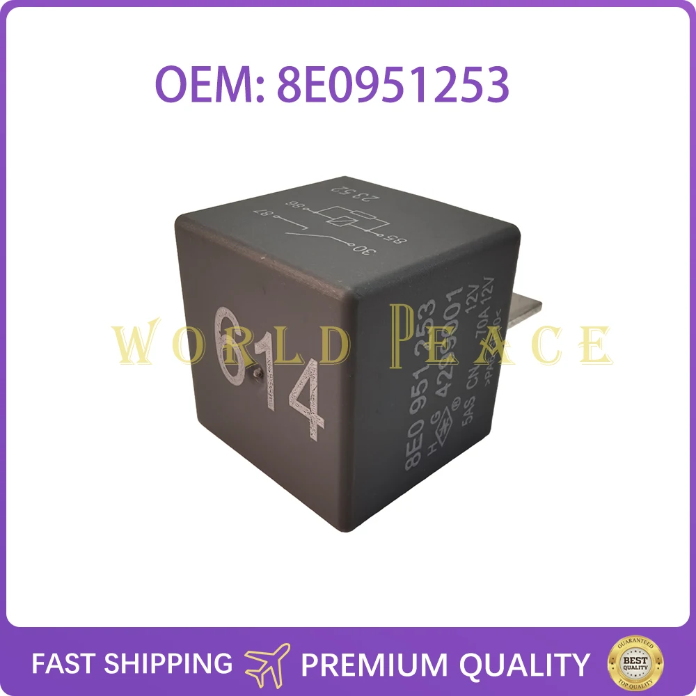 1 шт. абсолютно новое автомобильное реле 8E0951253 614 для VW Touareg Multivan Phaeton Audi A6L A4 S4 TT A8 S8 Q7 R8 RS4 A2
1 шт. абсолютно новое автомобильное реле 8E0951253 614 для VW Touareg Multivan Phaeton Audi A6L A4 S4 TT A8 S8 Q7 R8 RS4 A2