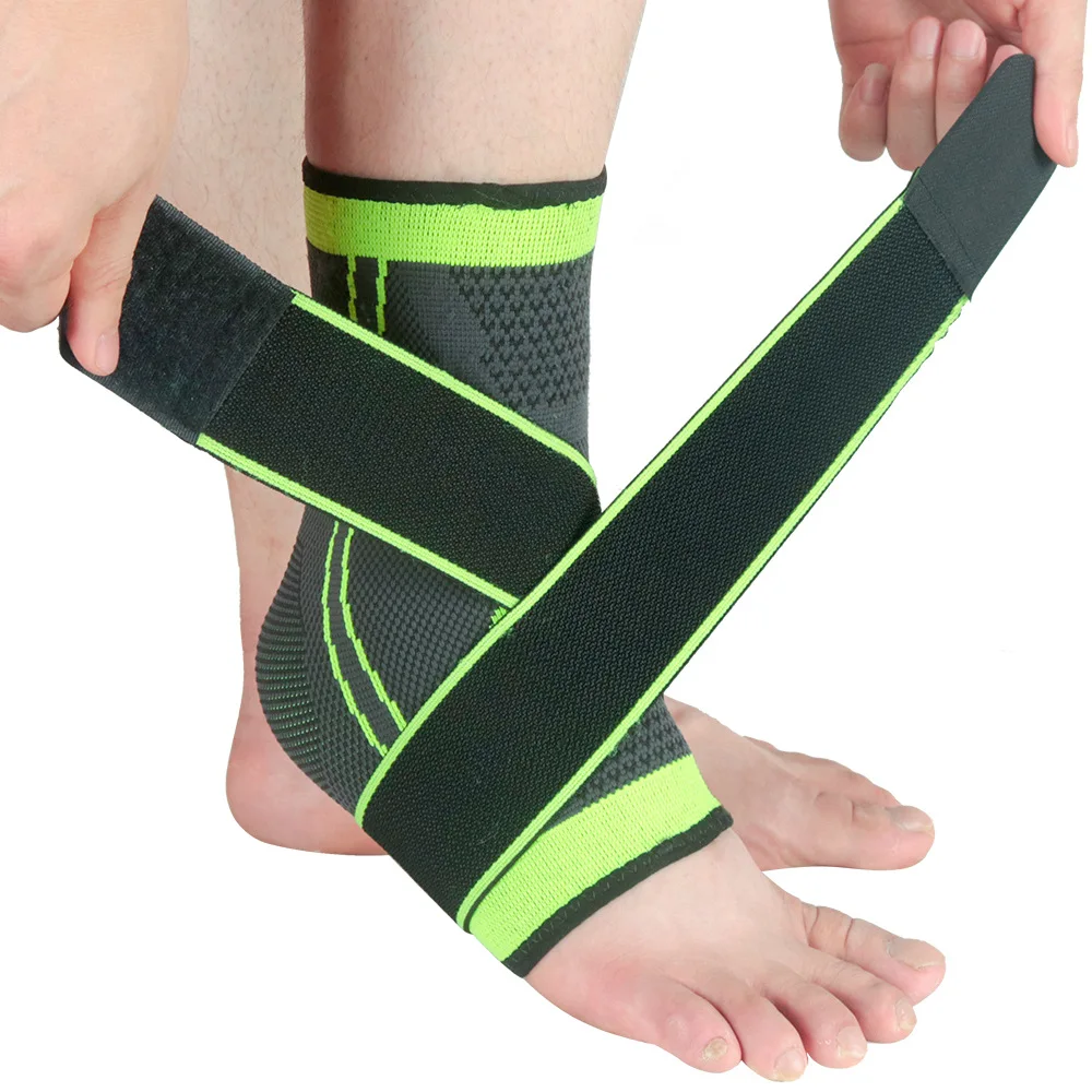 Professional Sports Ankle Training Protection Strain Wraps Bandages Elastic Ankle Support Brace Protector For Fitness Running
Professional Sports Ankle Training Protection Strain Wraps Bandages Elastic Ankle Support Brace Protector For Fitness Running