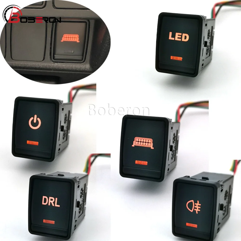 1PC Car Orange LED VIEW DRL On Off Button Switch Refitted with Connection Wire for Nissan X-Trail T32 2014-2020 Qashqai J11 2015
1PC Car Orange LED VIEW DRL On Off Button Switch Refitted with Connection Wire for Nissan X-Trail T32 2014-2020 Qashqai J11 2015