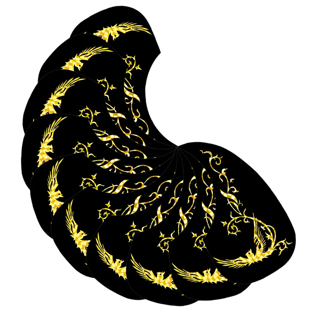 10pcs Pickguard Acoustic Electric Guitar Protective Board Anti-Scratch Self-Adhesive Impact Protection Plate For Folk Guitar
10pcs Pickguard Acoustic Electric Guitar Protective Board Anti-Scratch Self-Adhesive Impact Protection Plate For Folk Guitar