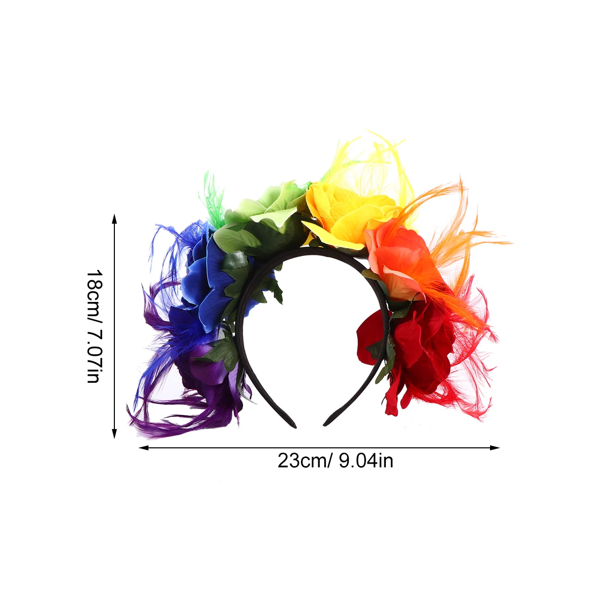 Rose Hair Hoop Colorful Flower Headb Halloween Costume Floral Hair Accessories Wedding
Rose Hair Hoop Colorful Flower Headb Halloween Costume Floral Hair Accessories Wedding
